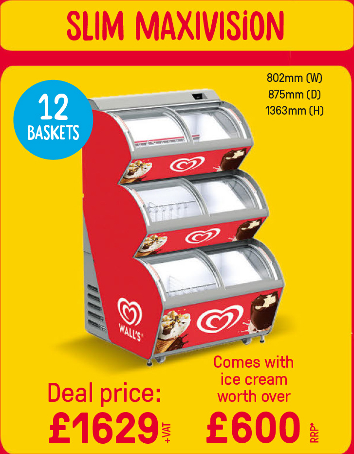 Freezer Deals 2024 Slim Maxivision